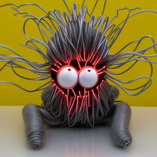 Listia Digital Collectible: Wire Monster