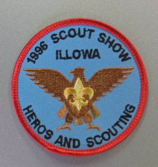 1996 Scout Show patch Illowa Council boy scout scouts bsa 