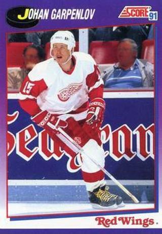 Tradingcard - NHL - 1991-92 Score American #204 - Johan Garpenlov - Detroit Red Wings