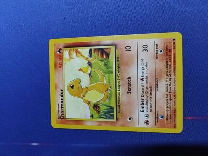 Pokemon Base Set Charmander 46/102 #1