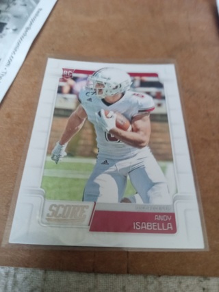 Andy Isabella Rookie Card