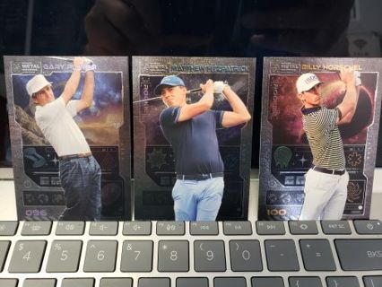 FLEER METAL Foil Gold card lot