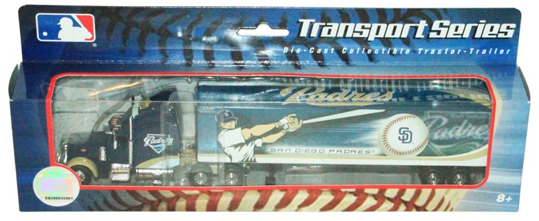 San Diego Padres Diecast Toy - MLB Baseball 1:80 Semi Truck Upper Deck 2007