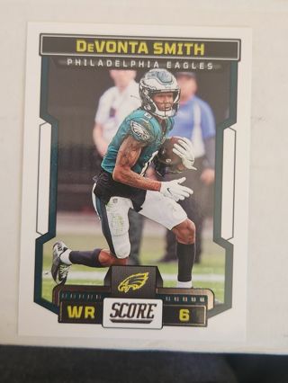 Two Philadelphia Eagles Smith & Agholor Football Cards