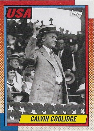  2016 Presidential World Series First Pitches Throwback Thursday #126 Calvin Coolidge