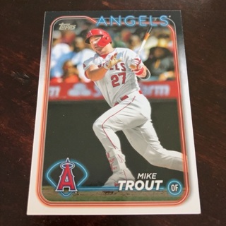 2024 Topps Series 1 - [Base] #27 Mike Trout