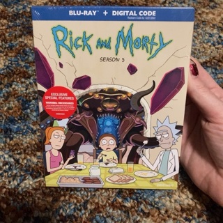 Rick and Morty season 5 blu ray