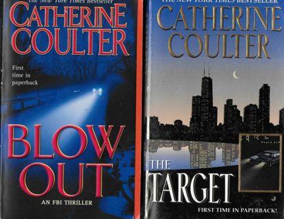 4 Catherine Coulter Paperback Books Mystery / Suspense / Thrillers