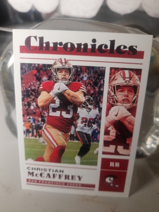 2022 Christian McCaffrey Chronicles Pink / SF 49ers