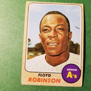 1968 - TOPPS BASEBALL CARD NO. 404 - FLOYD ROBINSON - A'S