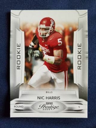 2009 Panini Prestige Rookie Nic Harris