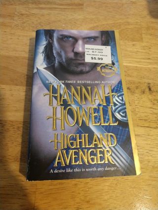 Highland Avenger by Hannah Howell (paperback)
