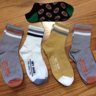 Brand New 5 Pairs of Boys Back to School Socks .