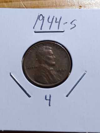1944-S Lincoln Wheat Penny! 20.4