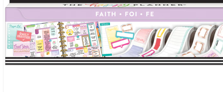 100+ (300 GIN)  Faith Planner Stickers