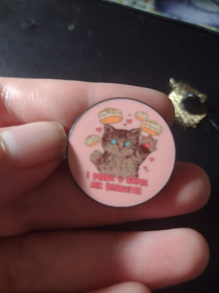 I Made U Some Air Biscuits Pin