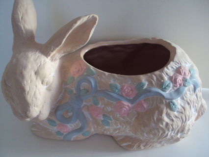 Vintage 1988 CBK Easter Bunny Planter