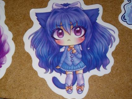 Anime Cool new 1⃣ big vinyl lap top sticker no refunds regular mail very nice quality