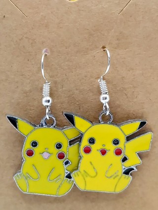 2 Pokemon Earrings 