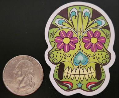 Sugar Skull Sticker