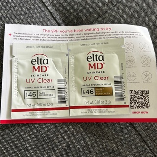 Elta MD sunscreen sample pack 