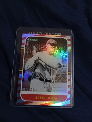 Babe Ruth refractor New York/2021