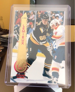 Pinnacle Hockey Card - Mario Lemieux