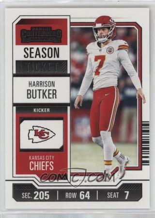 2023 Panini Contenders - [Base] - Retail #49 - Season Ticket - Harrison Butker